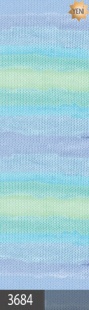 №2 м. бирюза/зеленый/голубой